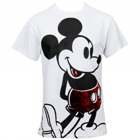 Mickey Mouse Golly Expression Pose T-Shirt